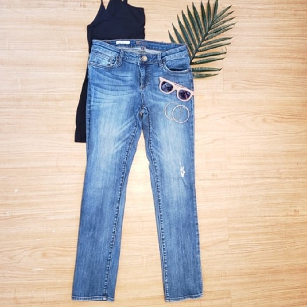 KUT FROM THE KLOTH "BOYFRIEND" BLUE SIZE 4